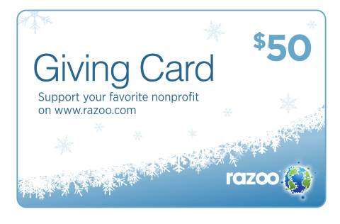 $50 Razoo Giving Card Contest