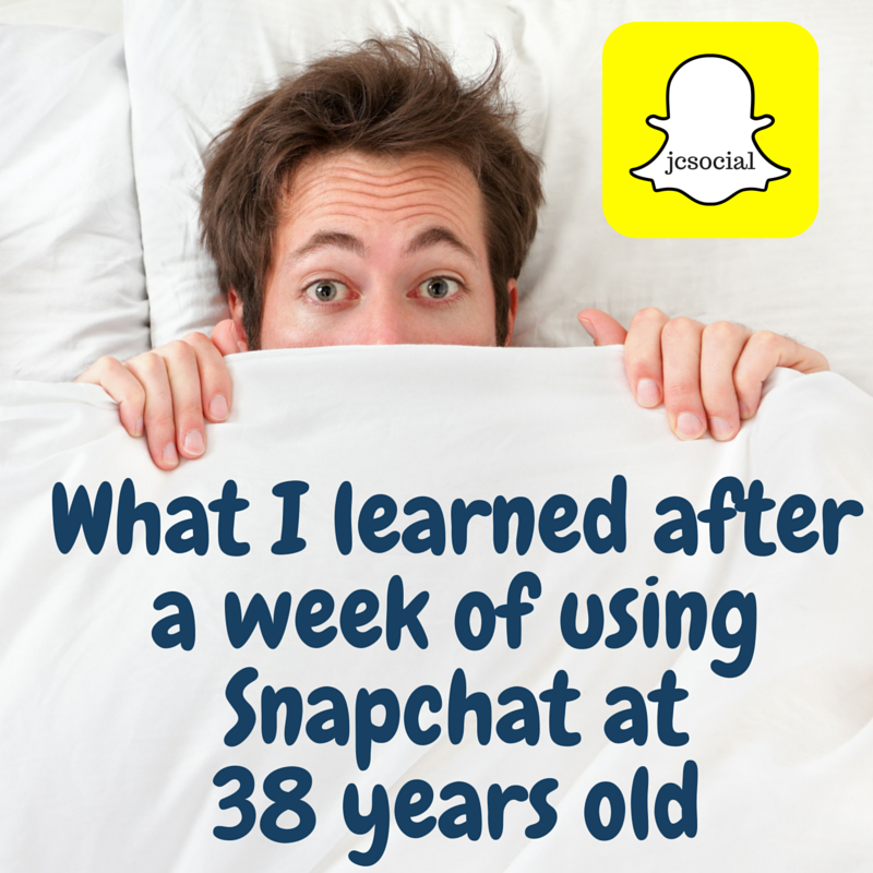 What I learned after a week of using Snapchat as a 38-year-old