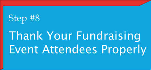 #8. Thank Fundraising Event Attendees Properly