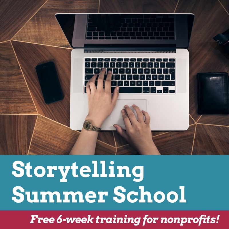 Storytelling Summer School for nonprofits