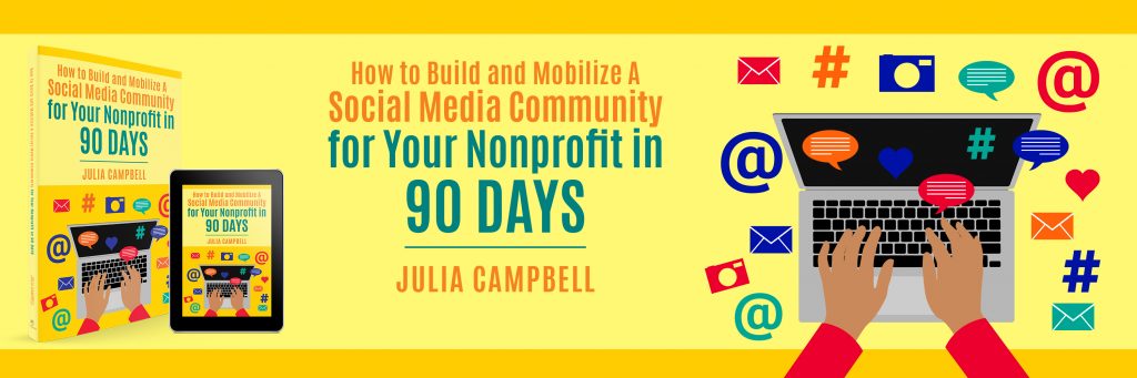 How to Build and Mobilize A Social Media Community for Your Nonprofit in 90 Days Twitter cover
