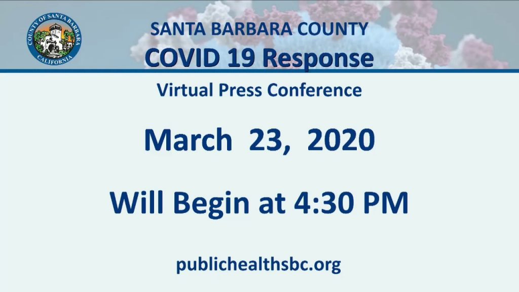 Virtual Press Conference Covid19 March 23, 2020