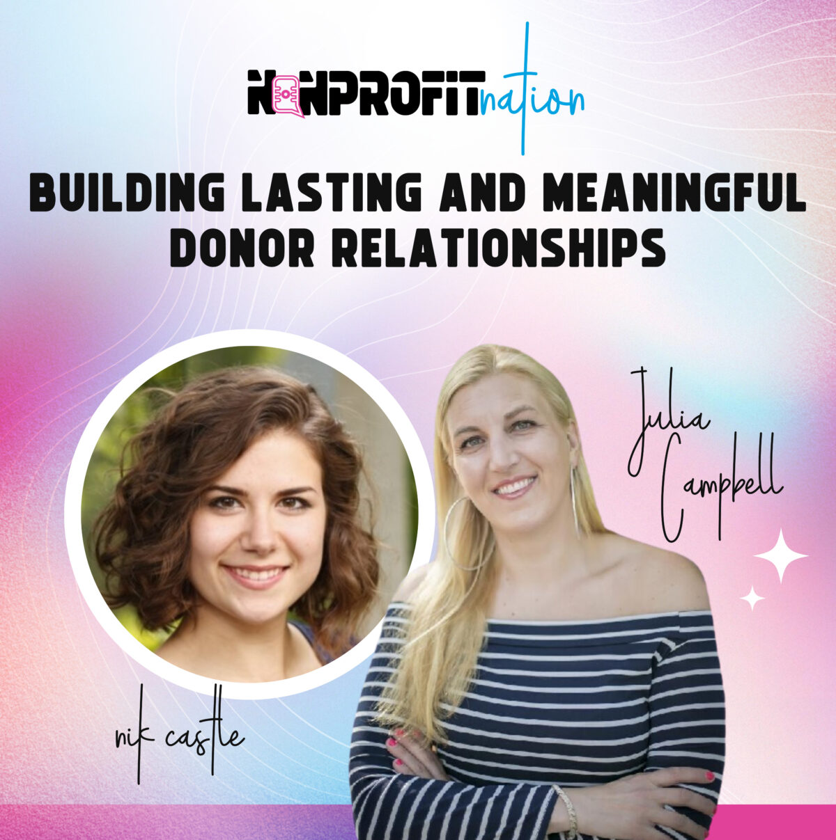 Building Lasting and Meaningful Donor Relationships with nik castle