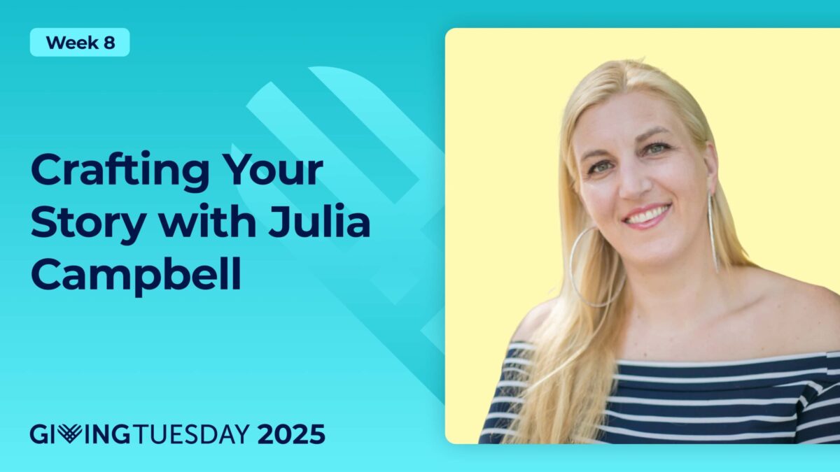 Nonprofit storytelling on GivingTuesday